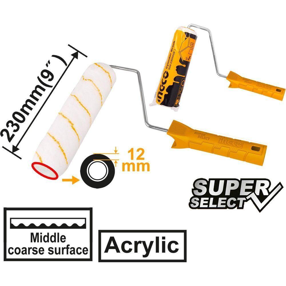 Ingco HRHT28302 Paint Roller 9 Ingco HRHT28302 Paint Roller 9